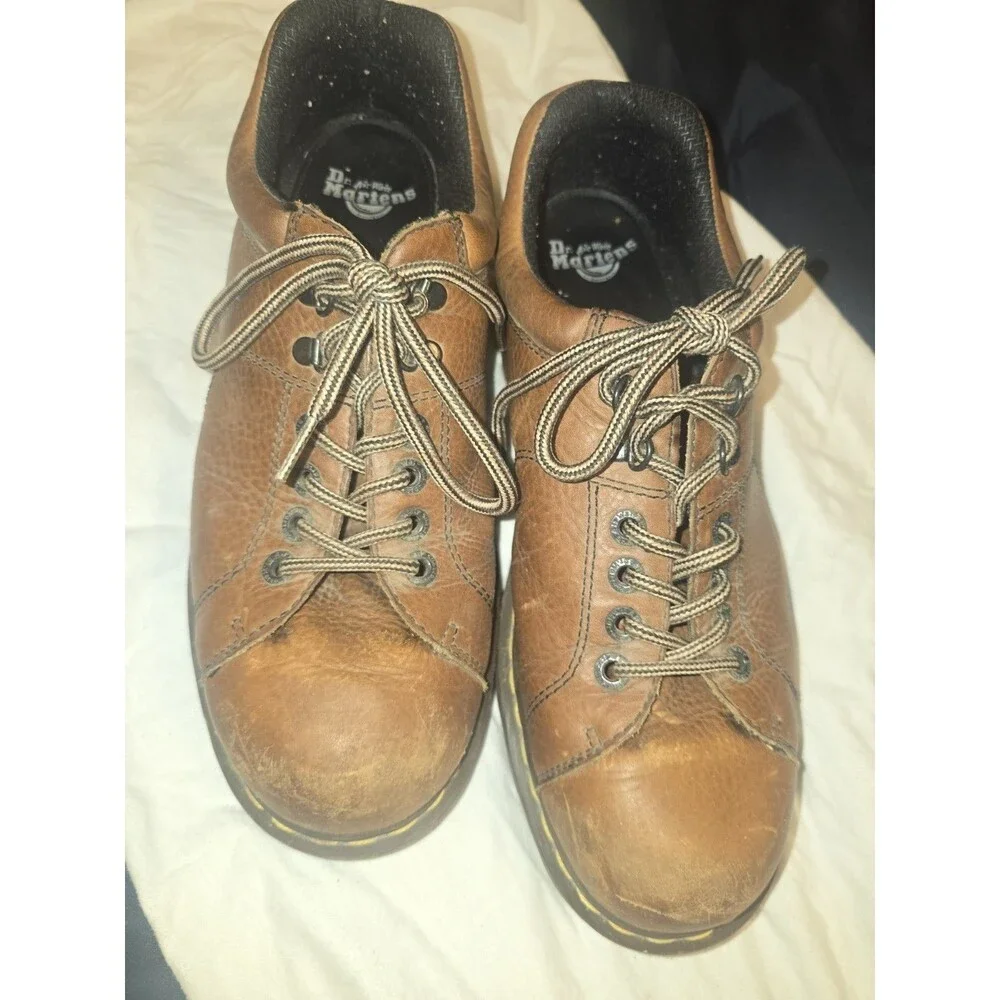 Vintage Dr. Martens 10940 Brown Leather Oxford Shoes Men’s 13 Chunky Sole AW004
